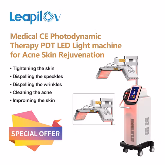 LED PDT Light Treatment Therapy Whitening Skin Rejuvenation Beauty Machine