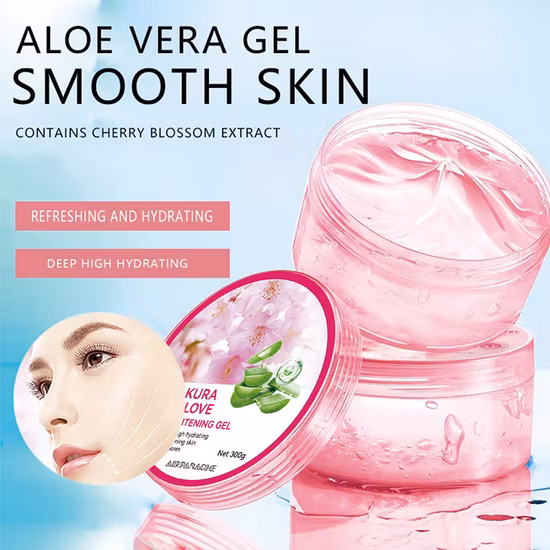 Moisturizing Soothing Anti Ance Repair Organic 99% Aloe Vera Gel