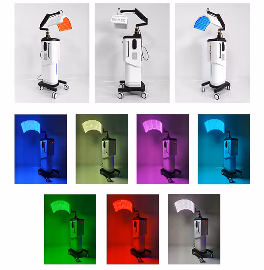 Facial Electric 7 Color LED Light PDT Therapy Skin Care Beauty Machine for Face and Body Photon Light Therapy Beauty Device