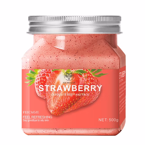 Wholesale Private Label Fruit Skin Care Organic Vegan Brightening Body Bath Scrub Whitening Exfoliating Moisturizing Body Scrub